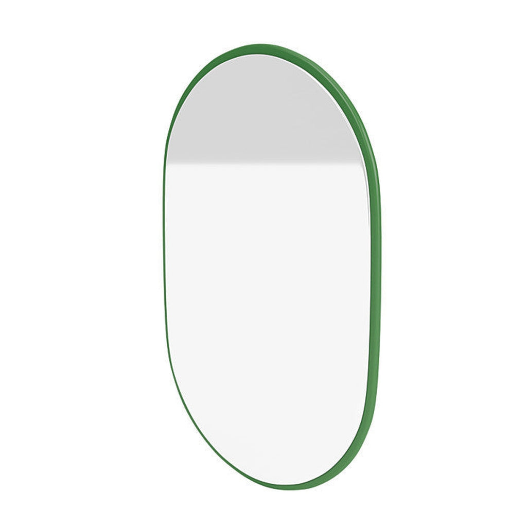 Montana Look Oval Mirror, Parsley Green