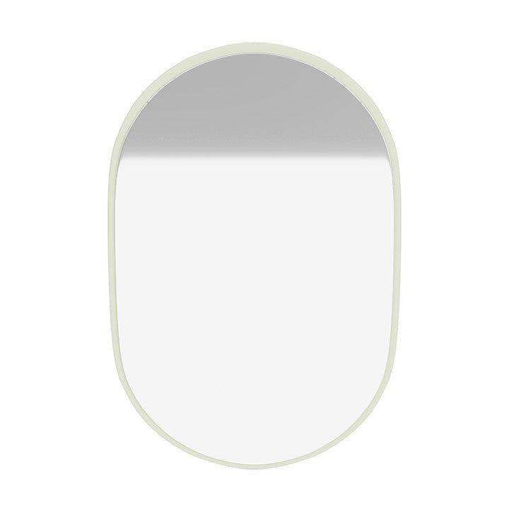 Montana Look Oval Mirror, Pomelo Green