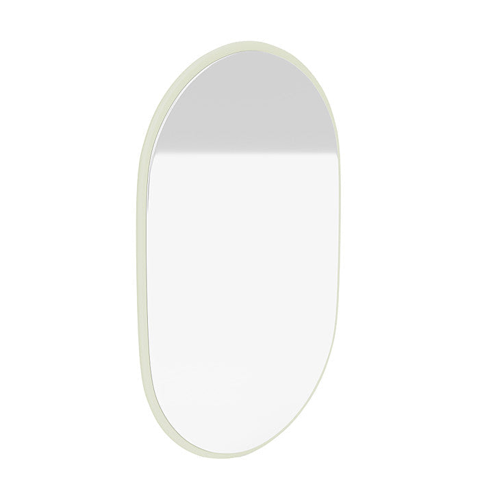 Montana Look Oval Mirror, Pomelo Green