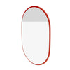 Montana Look Oval Mirror, Rosehip Red