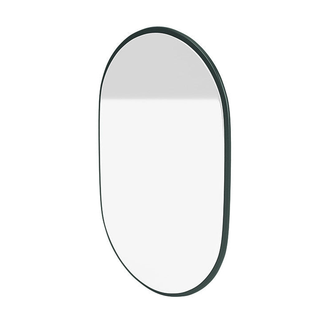 Montana Look Oval Mirror, Black Jade