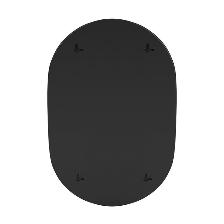 Montana Look Oval Mirror, Black