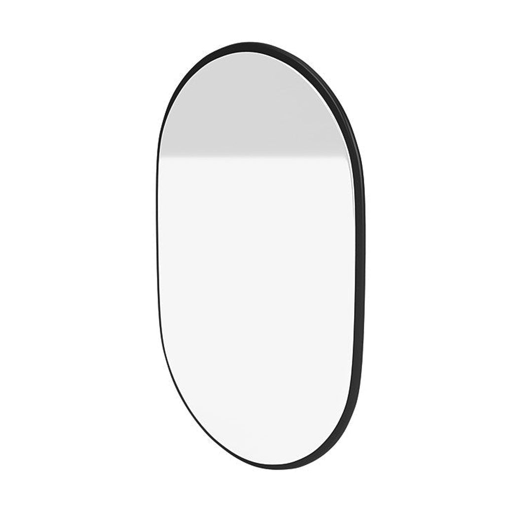 Montana Look Oval Mirror, Black