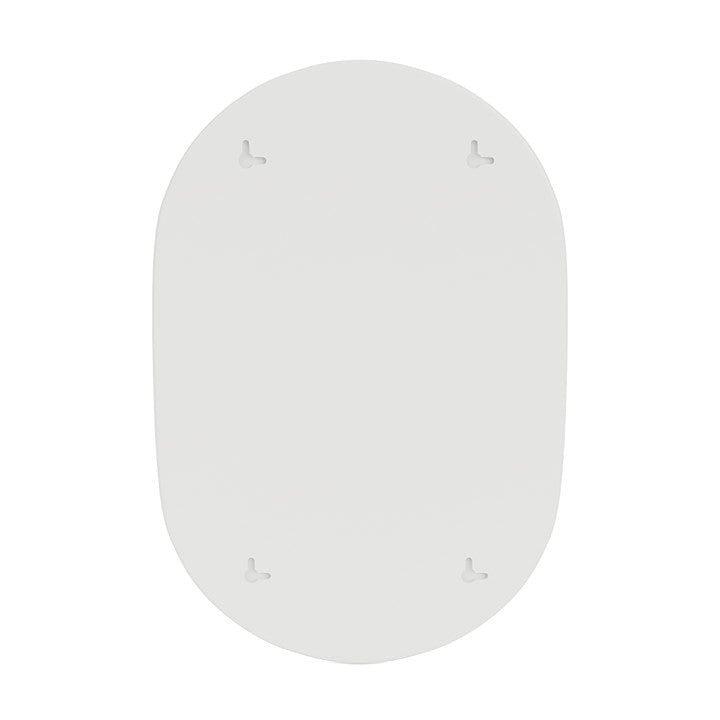 Montana Look Oval Mirror, White