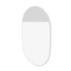 Montana Look Oval Mirror, White