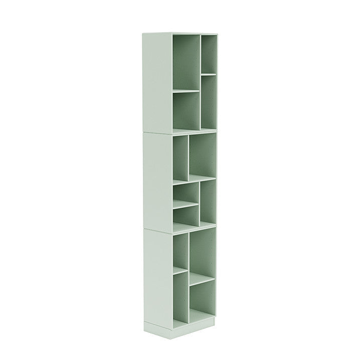 Montana Loom High Bookcase With 7 Cm Plinth, Mist