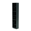 Montana Loom High Bookcase With 7 Cm Plinth, Black Jade