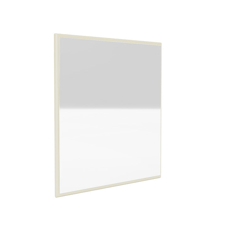 Montana Mini Msq Mirror, Vanilla White