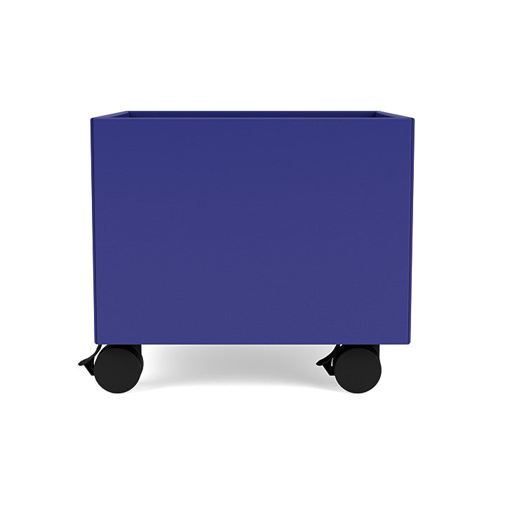 Montana Mini Play Box On Castors, Monarch Blue