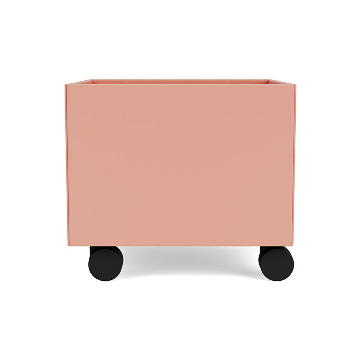 Montana Mini Play Box On Castors, Rhubarb Red