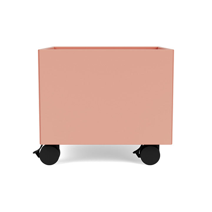 Montana Mini Play Box On Castors, Rhubarb Red