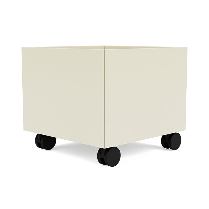 Montana Mini Play Box On Castors, Vanilla White