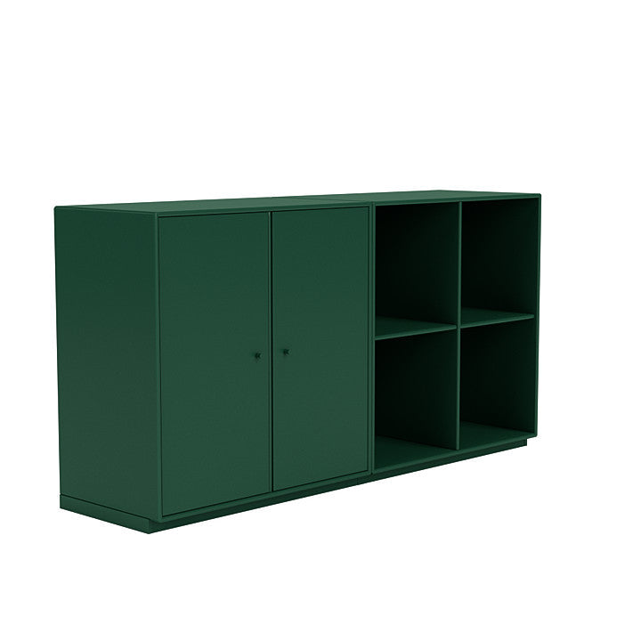 Montana Pair Classic Sideboard With 3 Cm Plinth, Pine Green