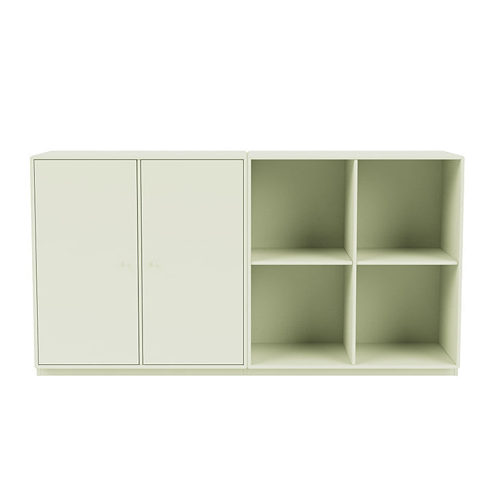 Montana Pair Classic Sideboard With 3 Cm Plinth, Pomelo Green