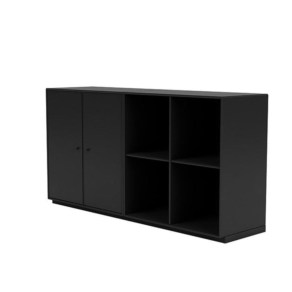 Montana Pair Classic Sideboard With 3 Cm Plinth, Black