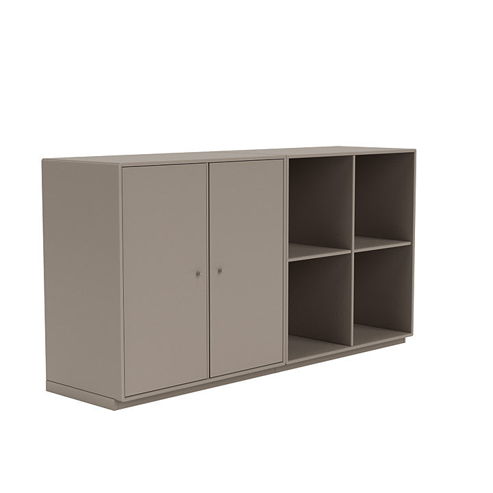 Montana Pair Classic Sideboard With 3 Cm Plinth, Truffle Grey