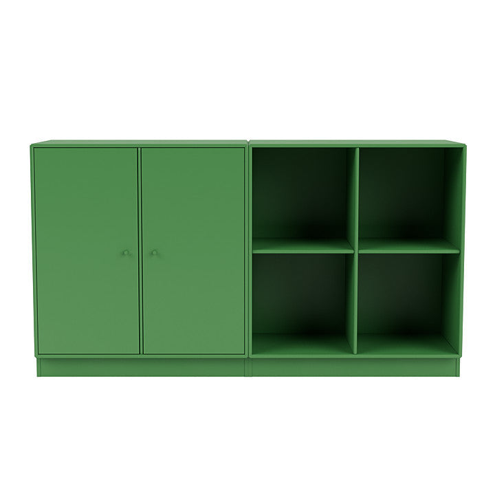 Montana Pair Classic Sideboard With 7 Cm Plinth, Parsley Green