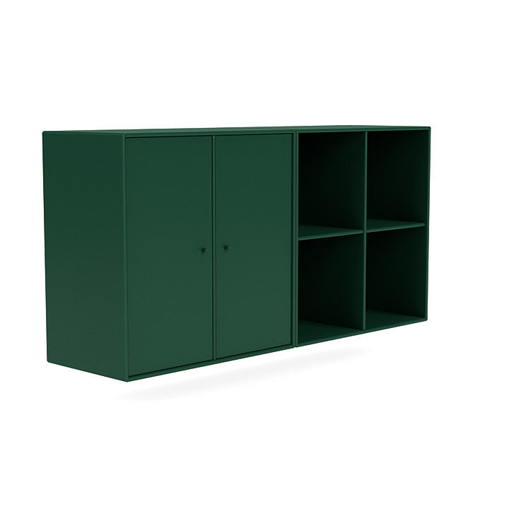 Montana Pair Classic Sideboard With Suspension Rail, Pine Green