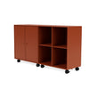 Montana Pair Classic Sideboard With Castors, Hokkaido Brown