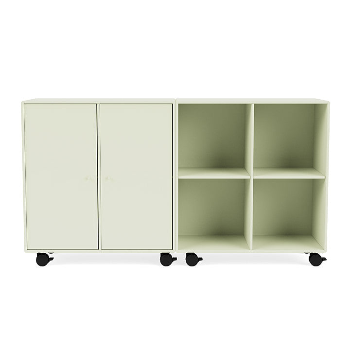 Montana Pair Classic Sideboard With Castors, Pomelo Green