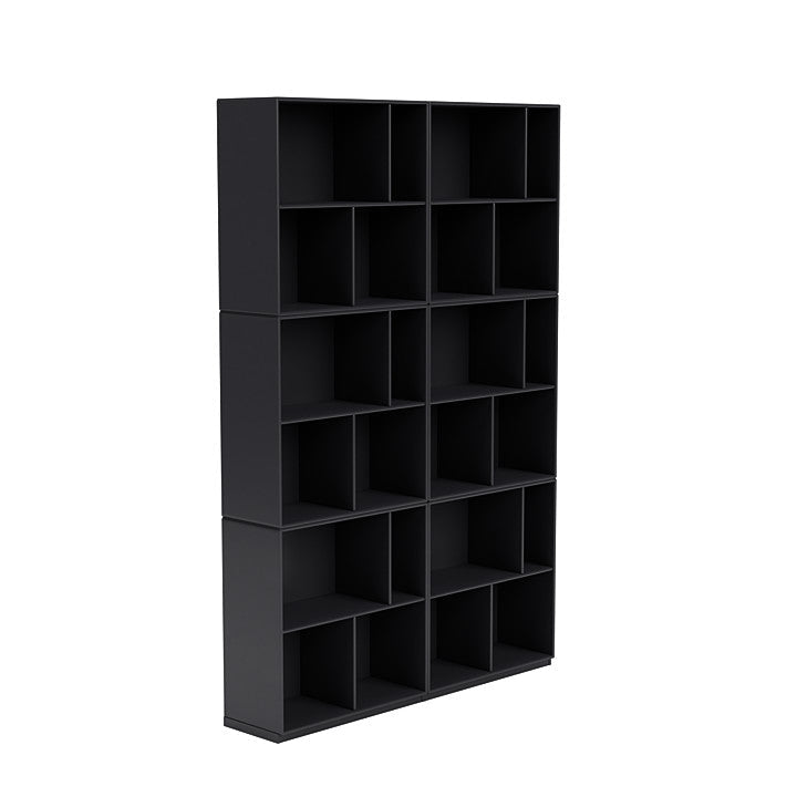 Montana Read Spacious Bookshelf With 3 Cm Plinth, Anthracite