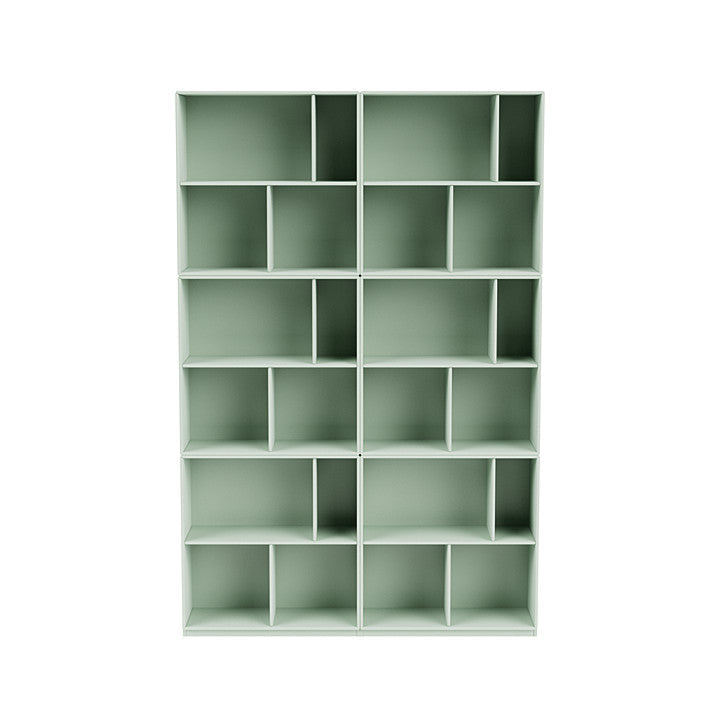 Montana Read Spacious Bookshelf With 3 Cm Plinth, Mist