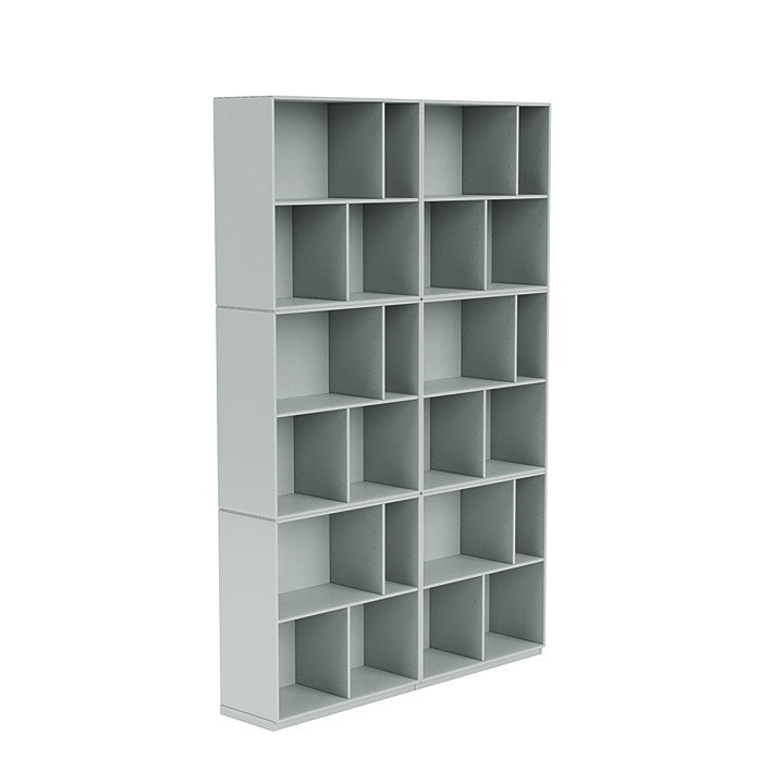 Montana Read Spacious Bookshelf With 3 Cm Plinth, Oyster Grey