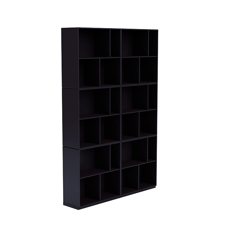 Montana Read Spacious Bookshelf With 3 Cm Plinth, Shadow