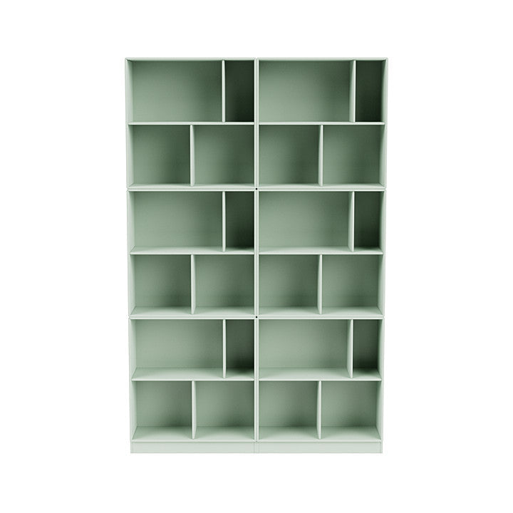 Montana Read Spacious Bookshelf With 7 Cm Plinth, Mist