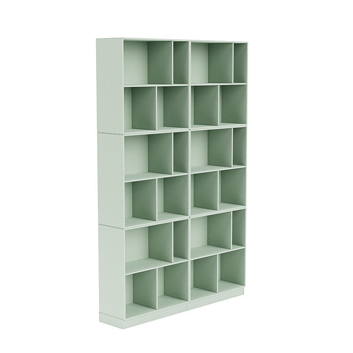 Montana Read Spacious Bookshelf With 7 Cm Plinth, Mist