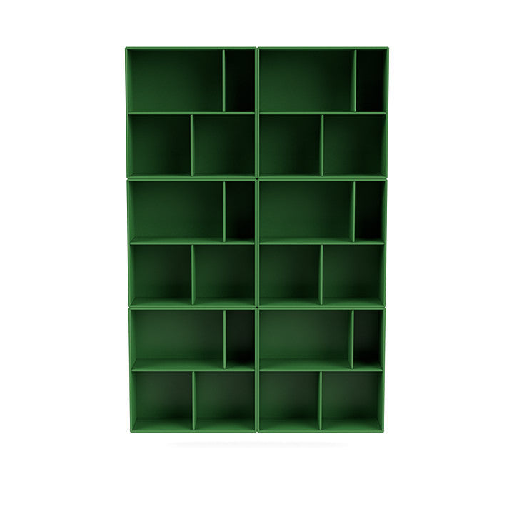 Montana Read Spacious Bookshelf With Suspension Rail, Parsley Green