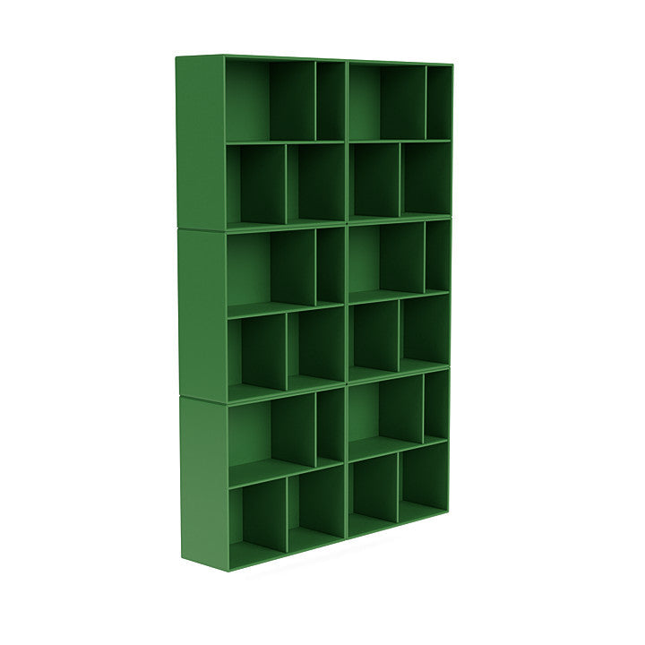 Montana Read Spacious Bookshelf With Suspension Rail, Parsley Green