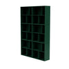 Montana Read Spacious Bookshelf With Suspension Rail, Pine Green