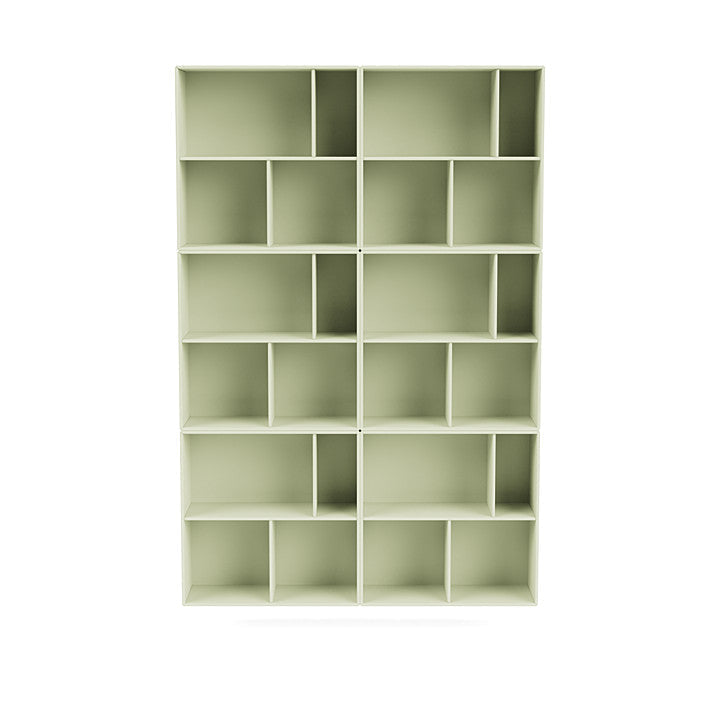 Montana Read Spacious Bookshelf With Suspension Rail, Pomelo Green