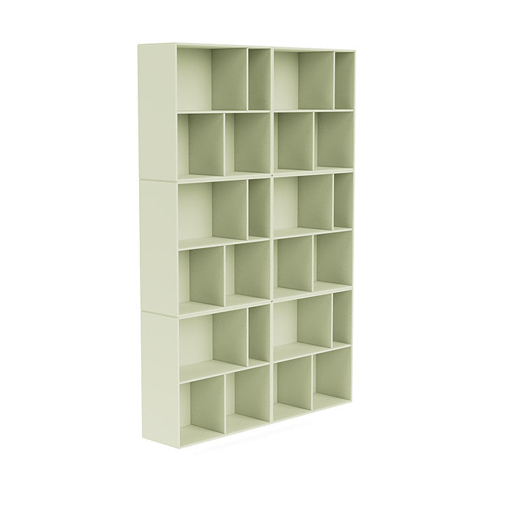 Montana Read Spacious Bookshelf With Suspension Rail, Pomelo Green