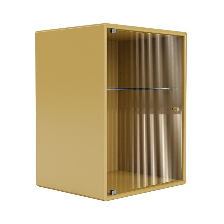 Montana Ripple Bathroom Cabinet, Cumin Yellow