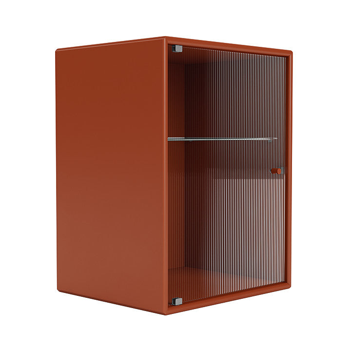 Montana Ripple Bathroom Cabinet, Hokkaido Brown