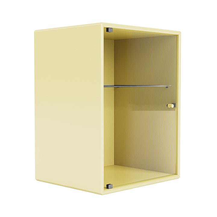 Montana Ripple Bathroom Cabinet, Chamomile Yellow