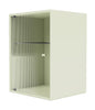 Montana Ripple Bathroom Cabinet, Pomelo Green