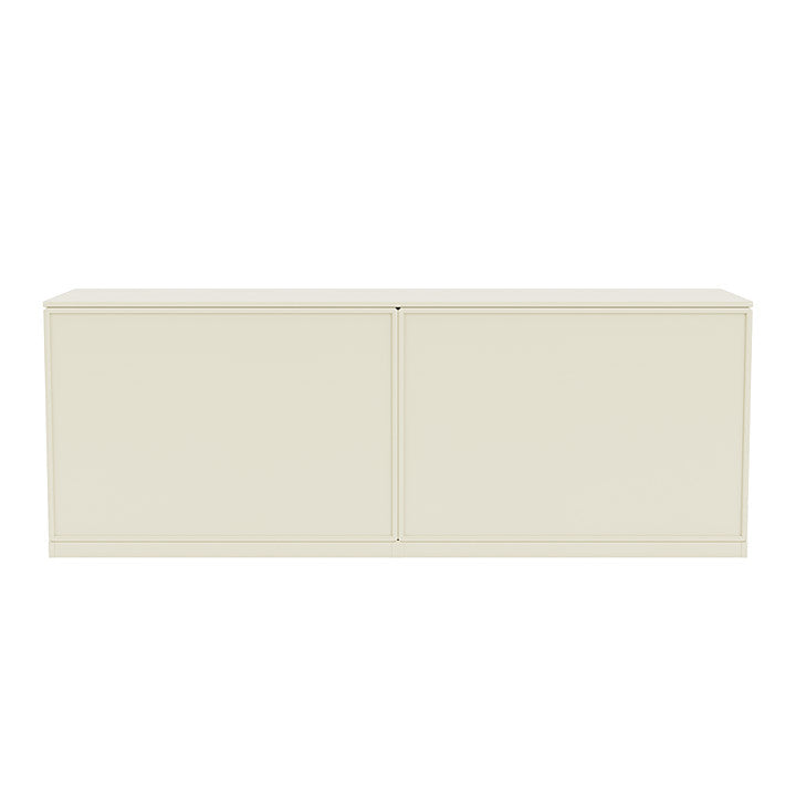 Montana Save Lowboard With 3 Cm Plinth, Vanilla White