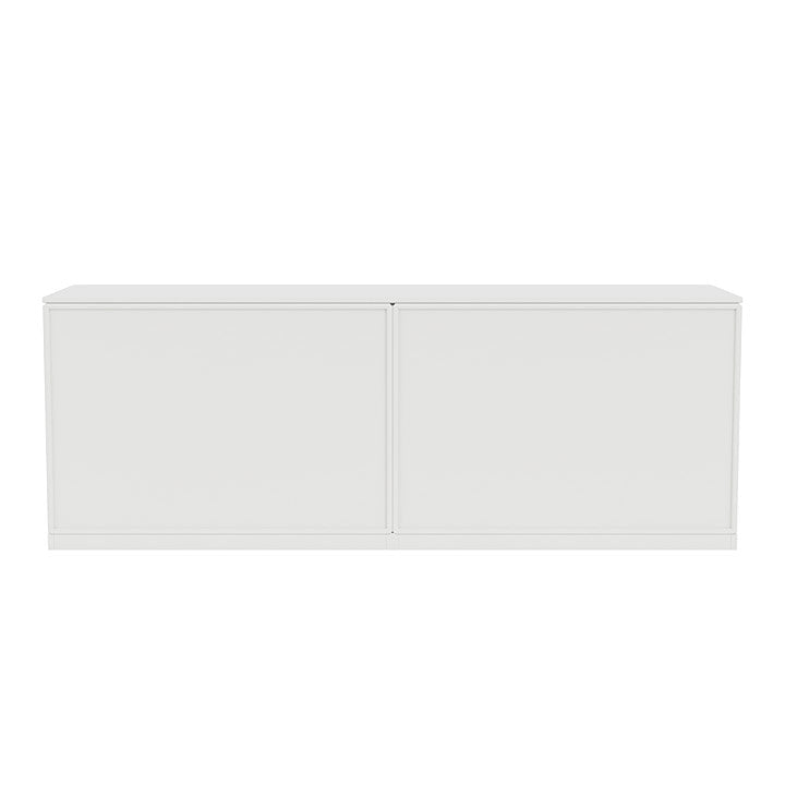 Montana Save Lowboard With 3 Cm Plinth, White