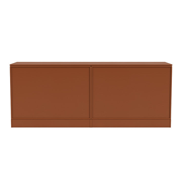 Montana Save Lowboard With 7 Cm Plinth, Hazelnut Brown