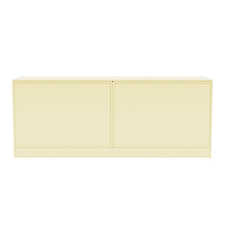 Montana Save Lowboard With 7 Cm Plinth, Chamomile Yellow