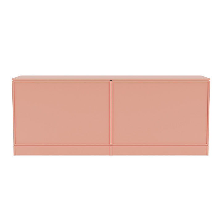 Montana Save Lowboard With 7 Cm Plinth, Rhubarb Red