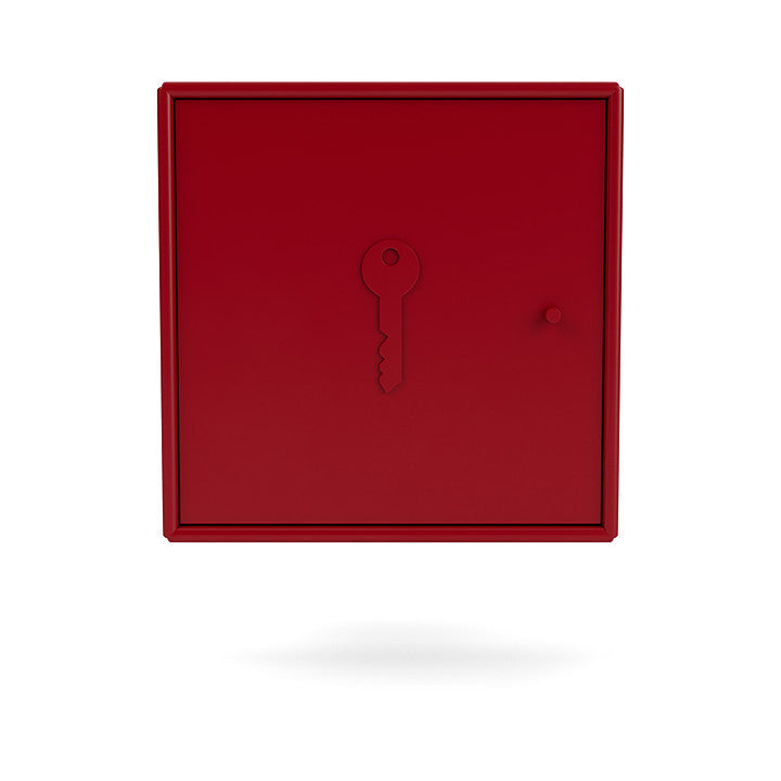 Montana Unlock Key Cabinet, Beetroot Red