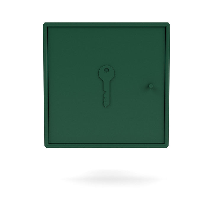 Montana Unlock Key Cabinet With Suspension Rail, Pine Green