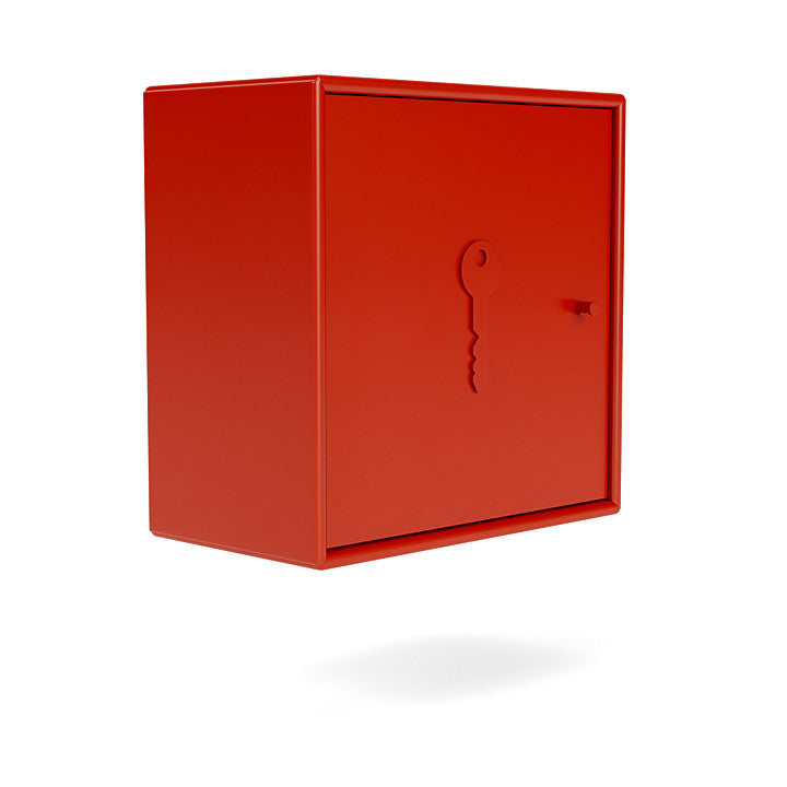 Montana Unlock Key Cabinet, Rosehip Red