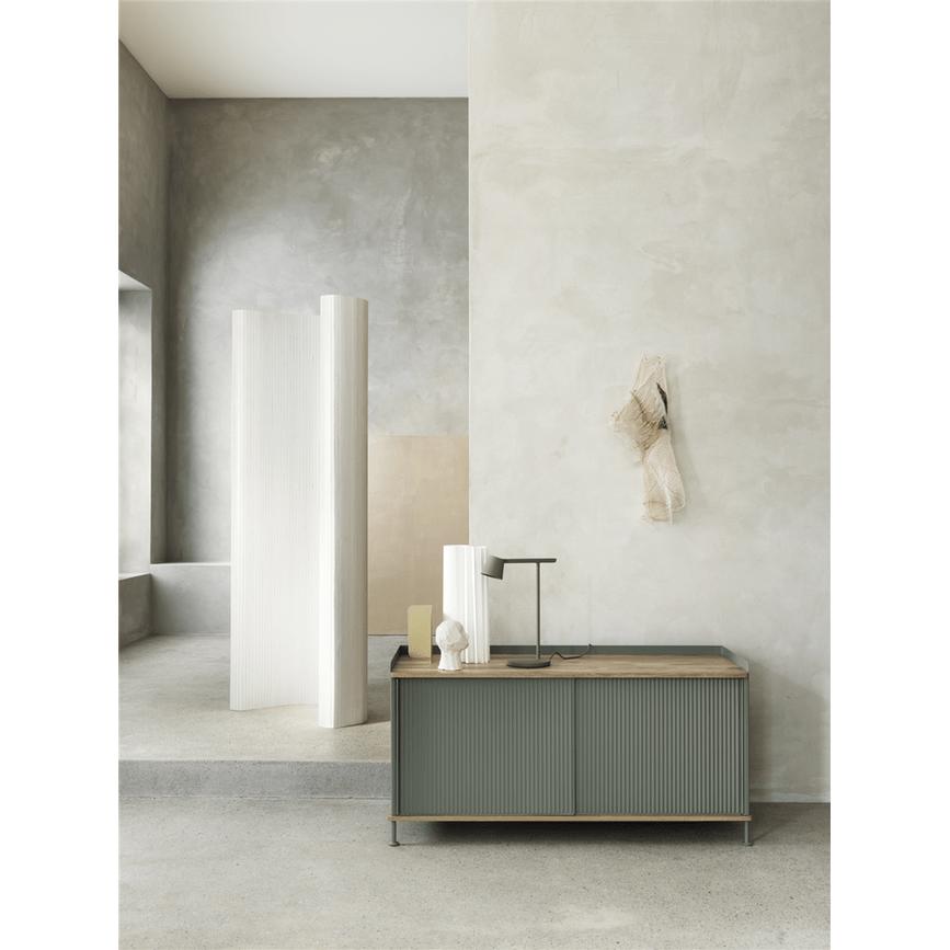 Muuto Enfold Cabinet Deep, Oak/Grey