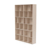 Montana Read Spacious Bookshelf With Suspension Rail, Clay