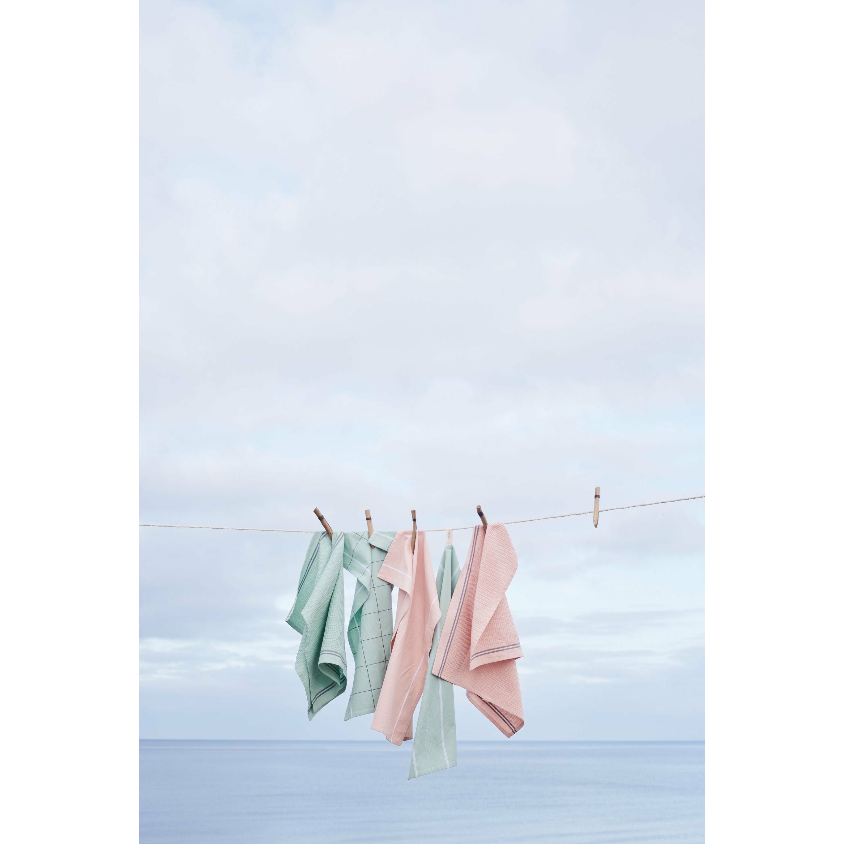 Rosendahl Alpha Tea Towel, Blush